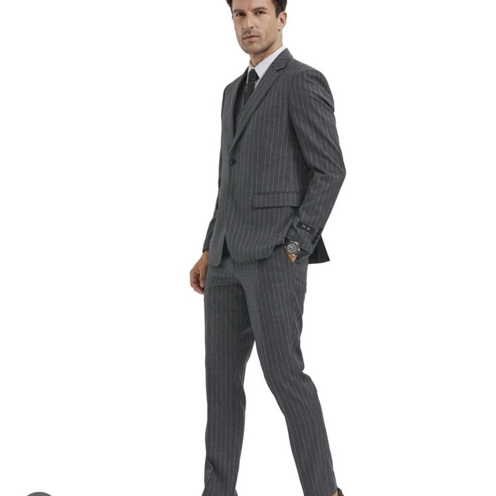 NWT 3pc Tazio Men’s Suit 50w